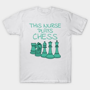 This Nurse Plays Chess T-Shirt